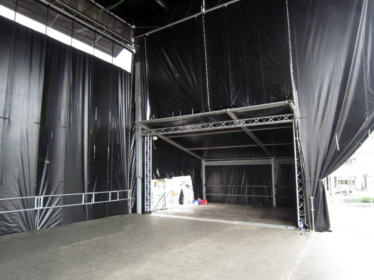 backstage